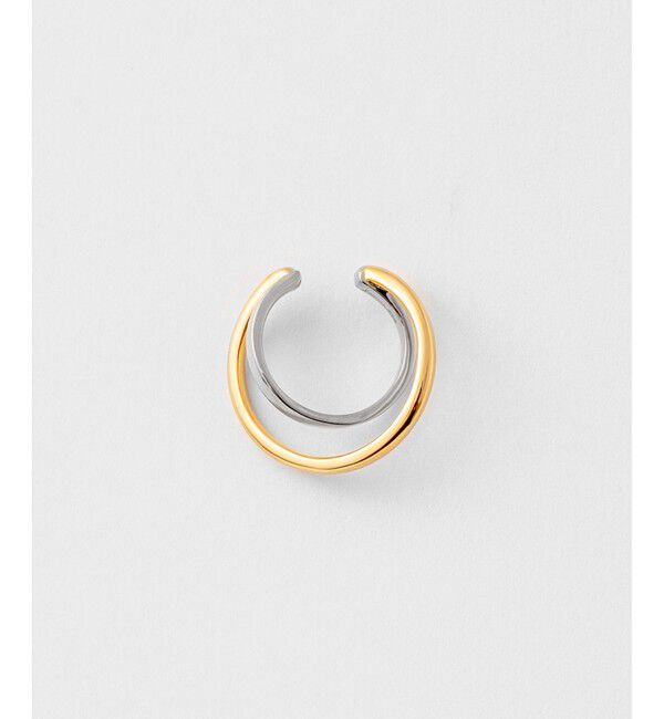 Jouete「イヤーカフス レイヤード コンビカラー」|イヤーカフ|