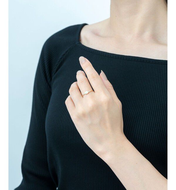 Jouete「K10YG オパールリング」|リング|