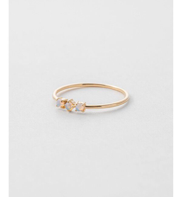 Jouete「K10YG オパールリング」|リング|