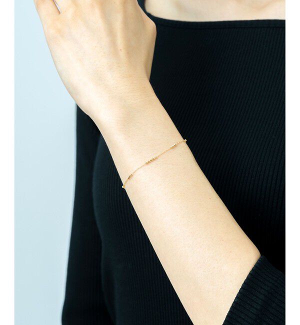 Jouete「K18YG チェーン ブレスレット」|ブレスレット・バングル|