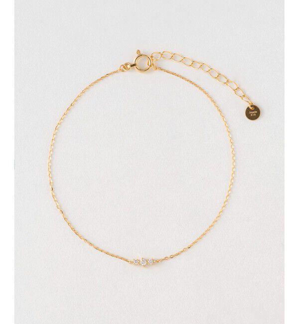 Jouete「K18YG ダイヤモンド ブレスレット」|ブレスレット・バングル|イエローゴールド