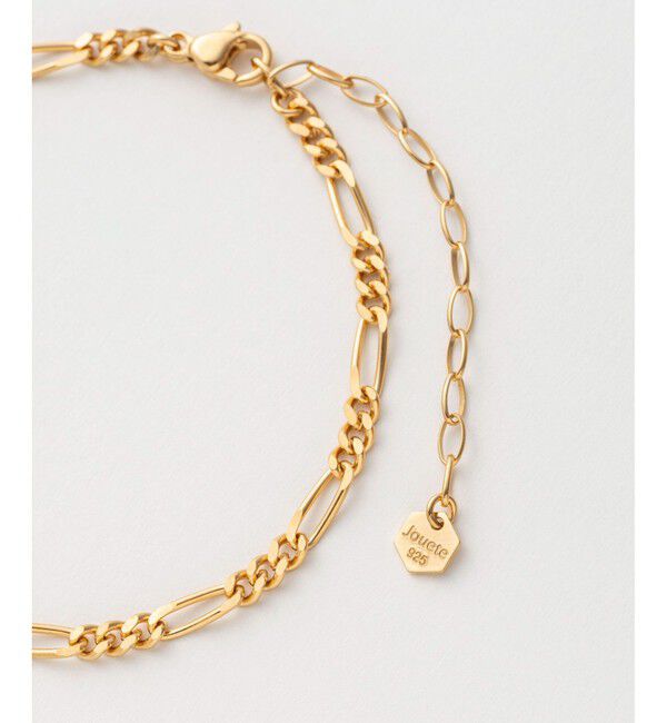 Jouete「チェーン ブレスレット ジルコニア」|ブレスレット・バングル|