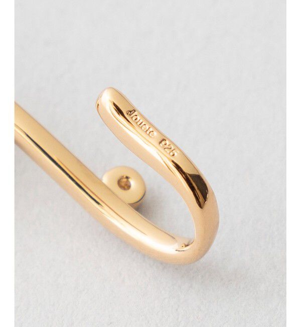 Jouete「パール&times;ジルコニア イヤーブリッジ」|イヤーカフ|