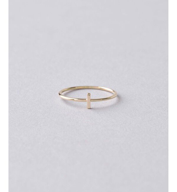 Jouete「K10YG レイヤー リング」|リング|イエローゴールド