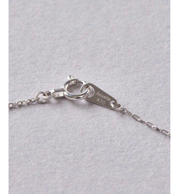 Jouete「K10WG レイヤー ラブラドーライト ネックレス」|ネックレス|