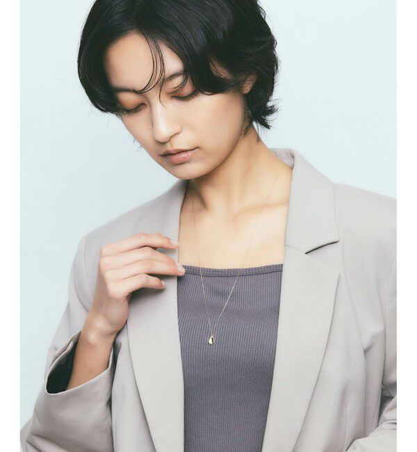 Jouete「K10YG ロング ネックレス」|ネックレス|