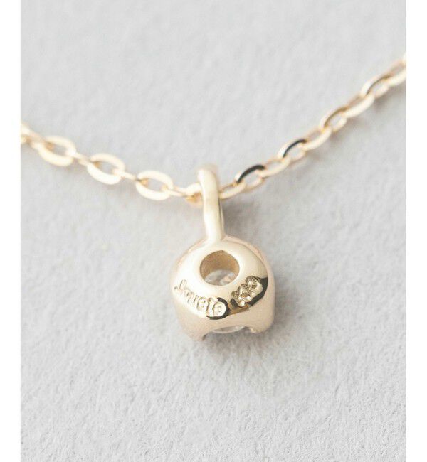 Jouete「K10YG ダイヤモンド ネックレス」|ネックレス|