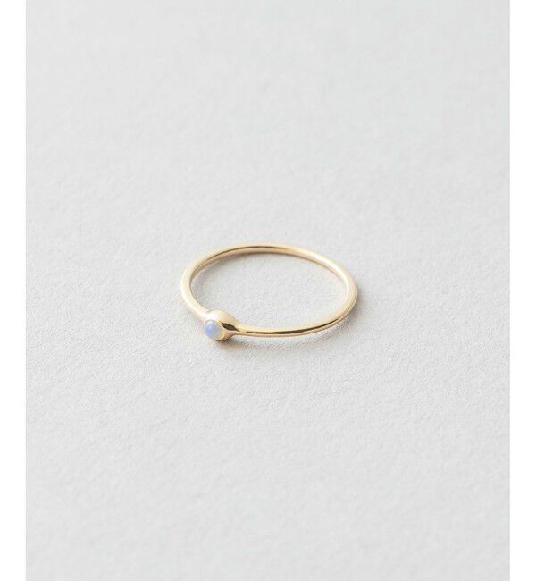 Jouete「K10YG ピンキーリング オパール」|リング|