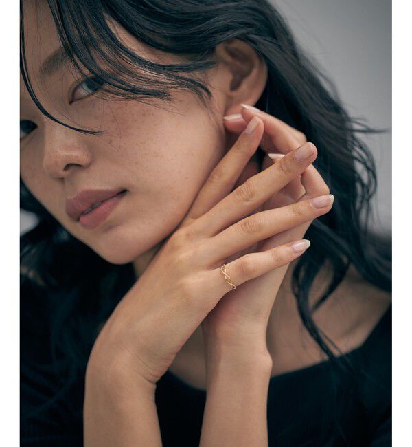 Jouete「K10YG ピンキーリング クラフト」|リング|