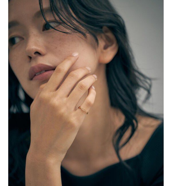 Jouete「K10YG ピンキーリング クラフト」|リング|