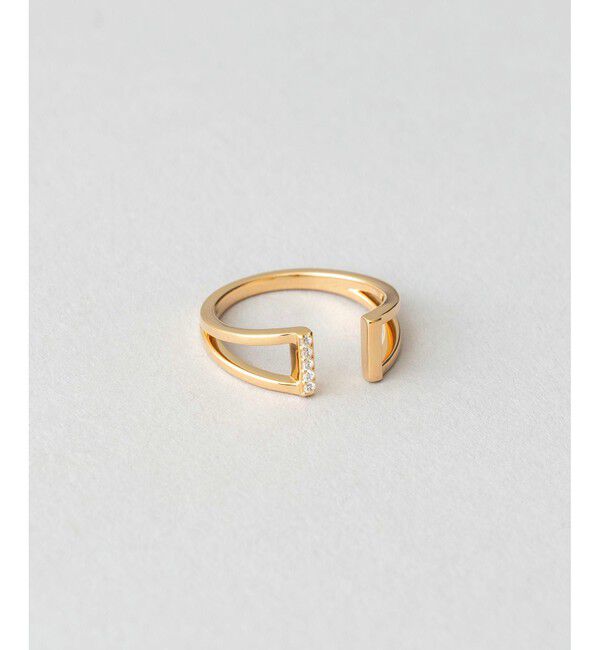 Jouete「フォークリング ジルコニア」|リング|