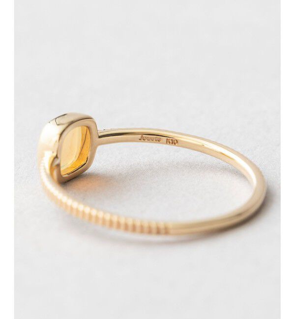 Jouete「[オパール] K10YG リング スクエア」|リング|