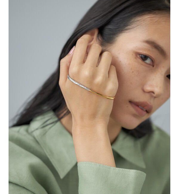 Jouete「[パームリング] テクスチャ コンビカラー【size:M】」|リング|