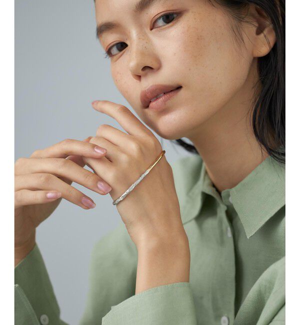 Jouete「[パームリング] テクスチャ コンビカラー【size:M】」|リング|