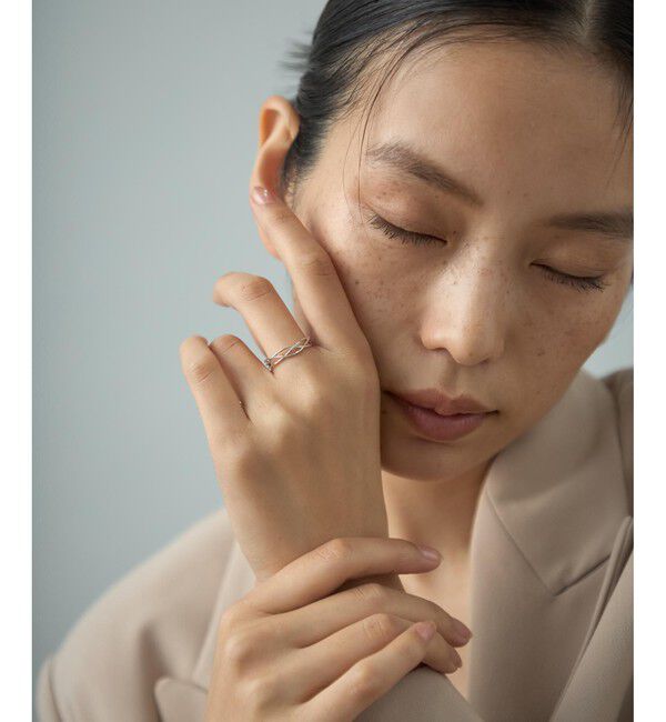 Jouete「[レイヤー] K10WG リング ブレイズ」|リング|