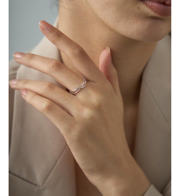 Jouete「[レイヤー] K10WG リング ブレイズ」|リング|