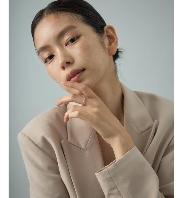 Jouete「[レイヤー] K10WG リング ブレイズ」|リング|