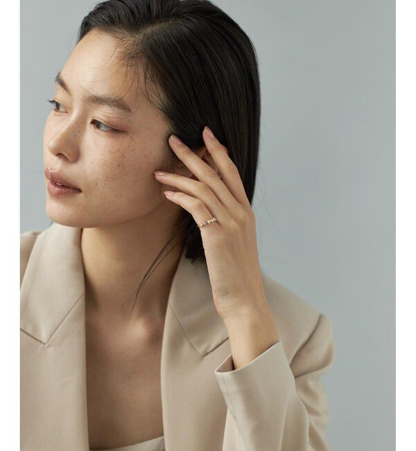 Jouete「ピンキーリング ジルコニア」|リング|