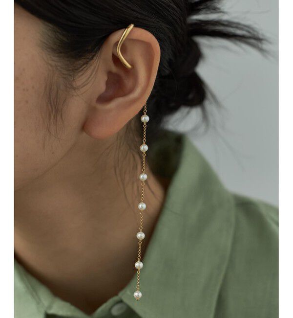 Jouete「[メッシュカフス] パール」|イヤーカフ|