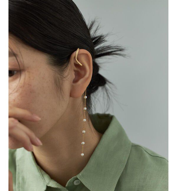 Jouete「[メッシュカフス] パール」|イヤーカフ|