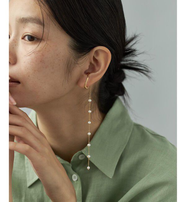 Jouete「[メッシュカフス] パール」|イヤーカフ|