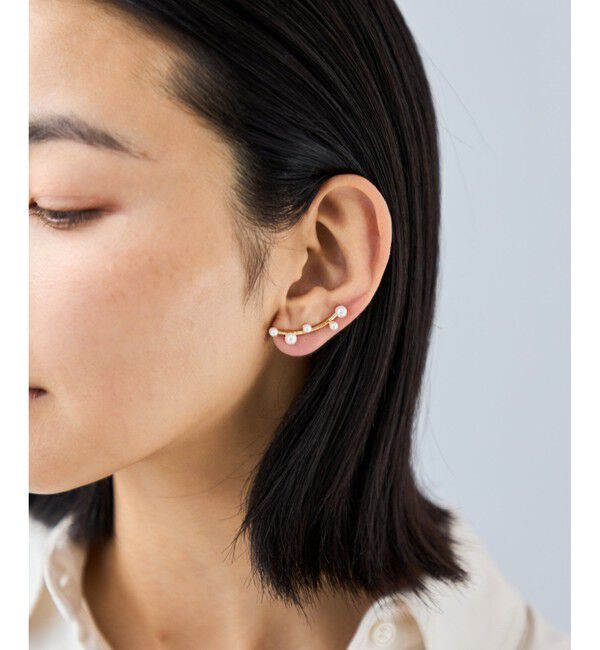 Jouete「イヤークリップ パール」|イヤーカフ|