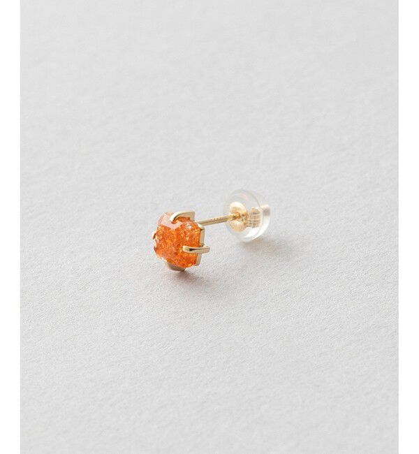 Jouete「[ピンズ] K10YG ピアス サンストーン」|ピアス|