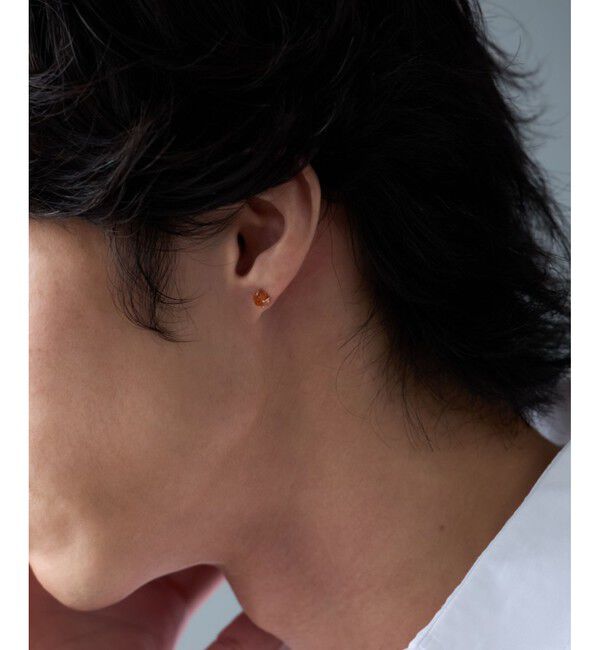 Jouete「[ピンズ] K10YG ピアス サンストーン」|ピアス|