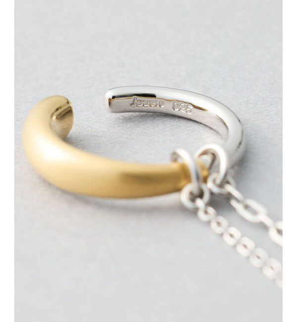 Jouete「イヤーカフス パール コンビカラー」|イヤーカフ|