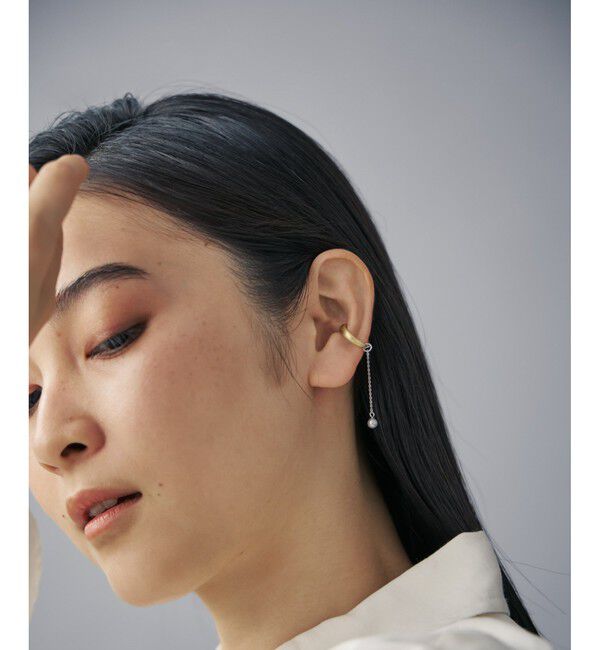 Jouete「イヤーカフス パール コンビカラー」|イヤーカフ|