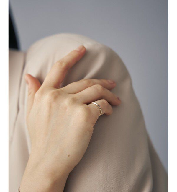 Jouete「K10YG ピンキーリング シャープ」|リング|