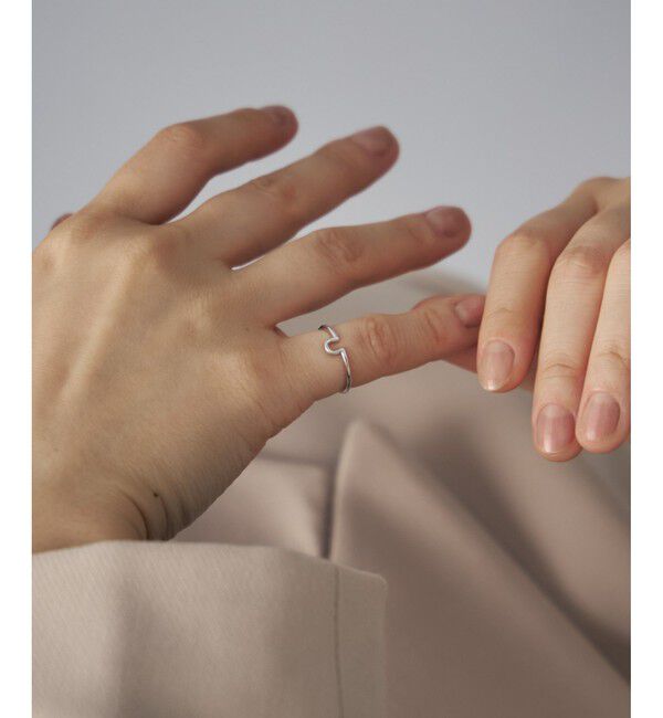 Jouete「K10WG ピンキーリング ホースシュー」|リング|