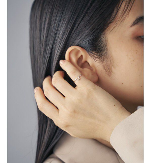 Jouete「K10WG ピンキーリング ホースシュー」|リング|