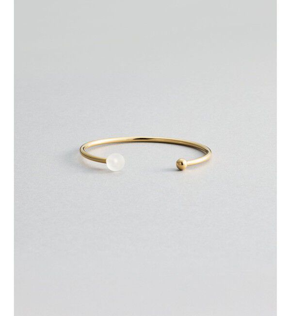 Jouete「[ドロップ] バングル ボール」|ブレスレット・バングル|イエローゴールド