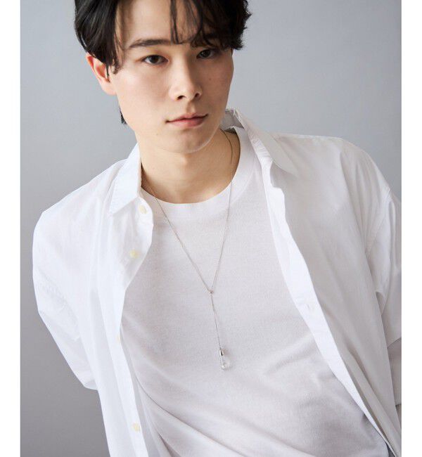 Jouete「[ドロップ] ロング ネックレス パール」|ネックレス|