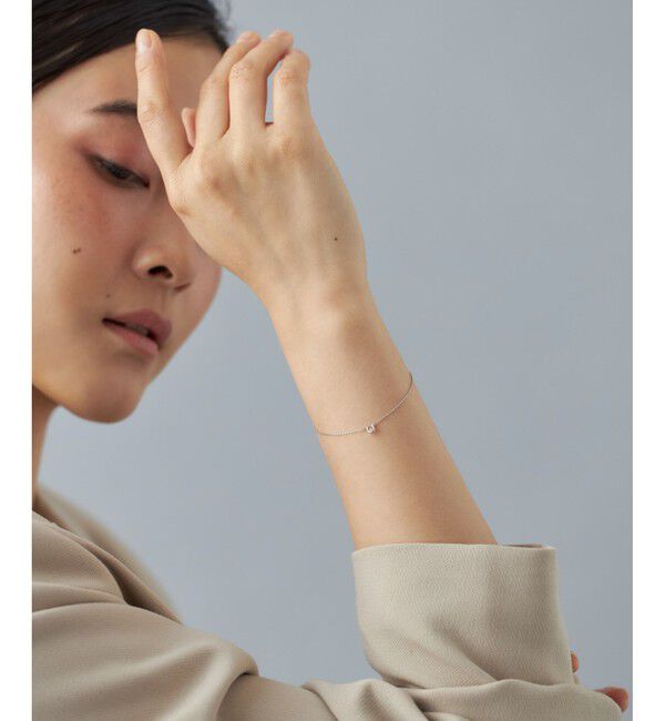 Jouete「K10WG ブレスレット ダイヤモンド ホースシュー」|ブレスレット・バングル|