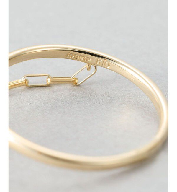 Jouete「[レイヤー] K10YG リング ドレープ」|リング|