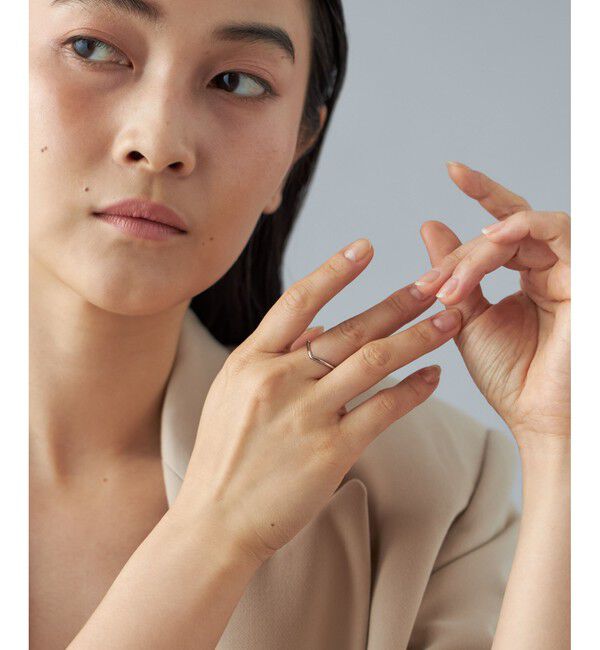 Jouete「[レイヤー] K10WG リング マルチシェイプ」|リング|