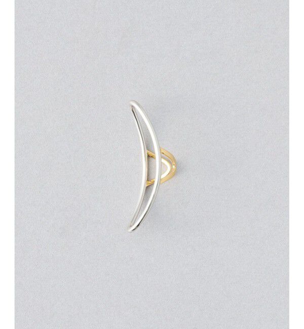 Jouete「イヤーカフス アーチ コンビカラー」|イヤーカフ|