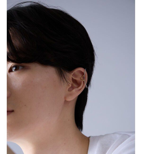 Jouete「イヤーカフス アーチ コンビカラー」|イヤーカフ|