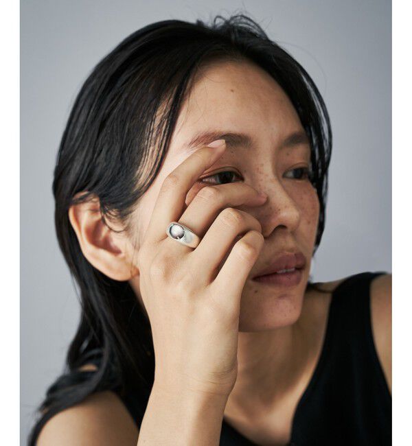 Jouete「リング クォーツ&times;シェル」|リング|