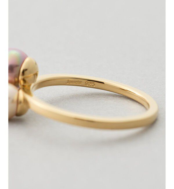 Jouete「セットリング カラーパール」|リング|