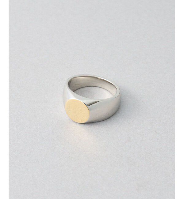 Jouete「[WEB LIMITED] シグネットリング コンビカラー」|リング|