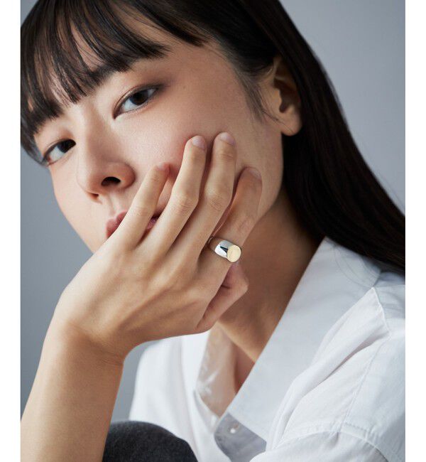 Jouete「[WEB LIMITED] シグネットリング コンビカラー」|リング|