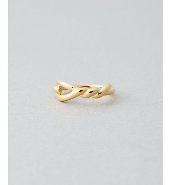 Jouete「ピンキーリング ツイスト」|リング|イエローゴールド