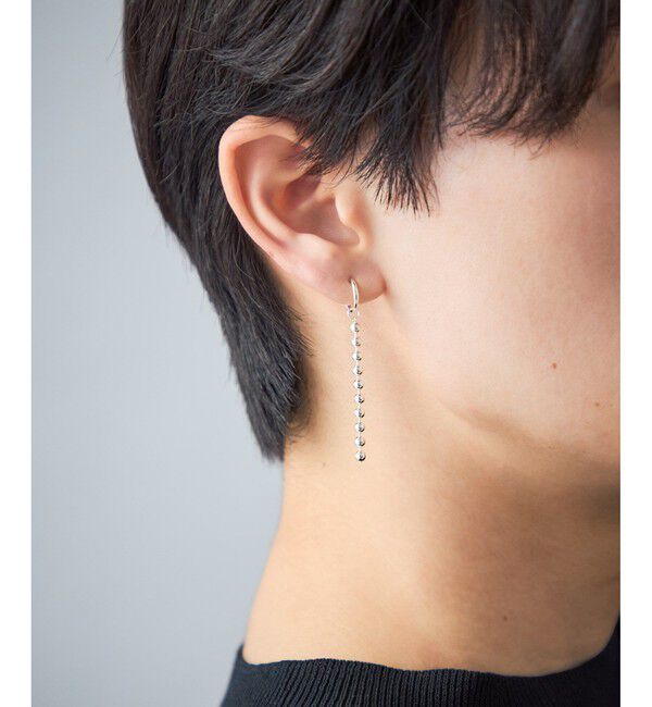 Jouete「イヤリング ボールチェーン」|イヤリング|