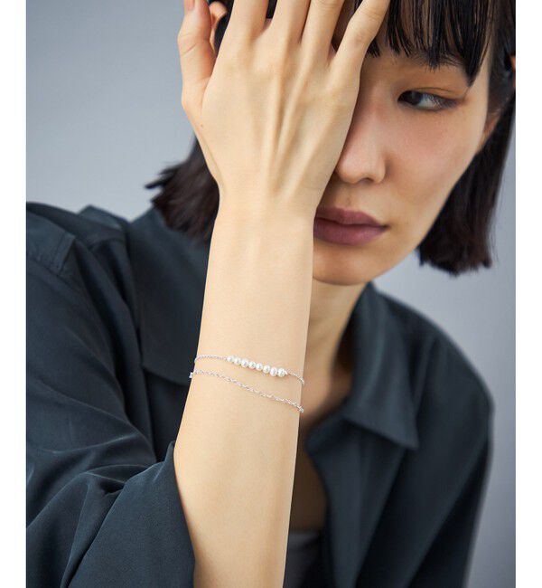 Jouete「ブレスレット パール レイヤード」|ブレスレット・バングル|