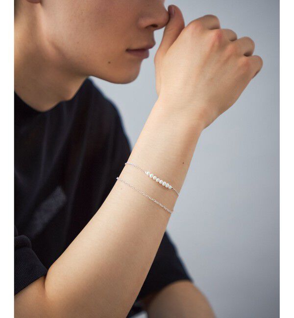 Jouete「ブレスレット パール レイヤード」|ブレスレット・バングル|