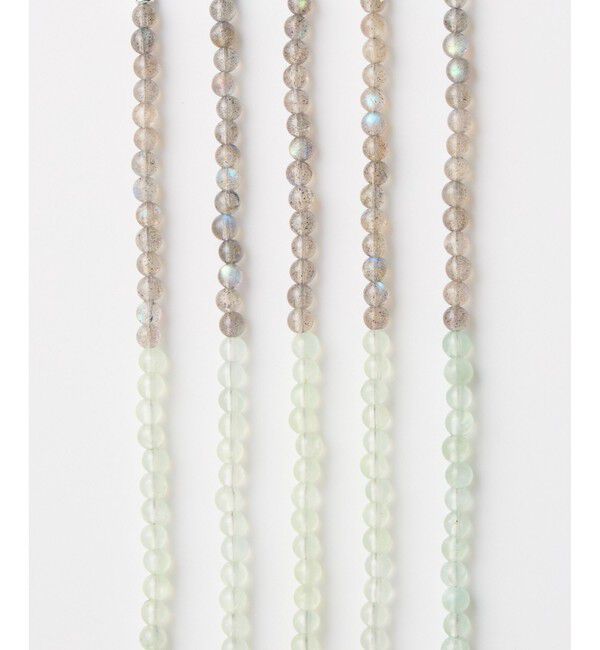 Jouete「[スライドブレス] ラブラドーライト&times;プレナイト」|ブレスレット・バングル|