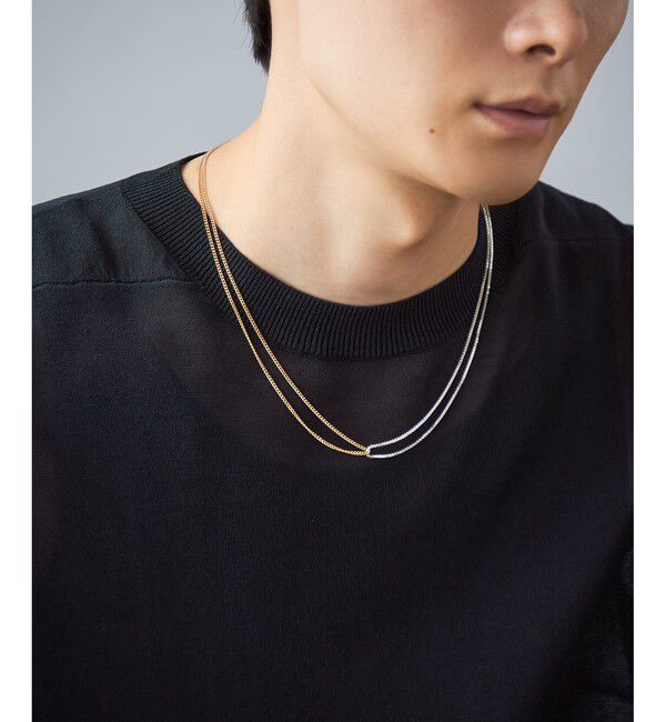 Jouete「[ツイニング] ネックレス コンビカラー」|ネックレス|